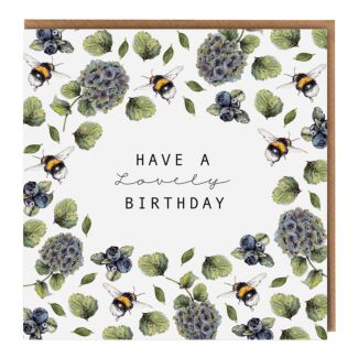 Bumblebee ‘Have a Lovely Birthday’ Birthday Card