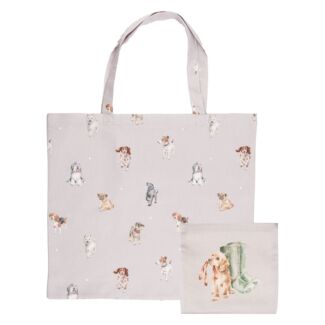 ‘A Dog’s Life’ Dog Foldable Shopping Bag