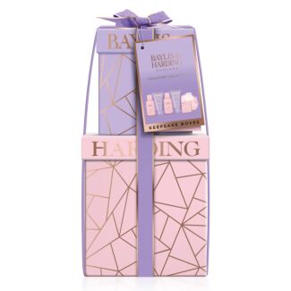 Jojoba, Vanilla & Almond Oil Pamper Present Stack Gift Set