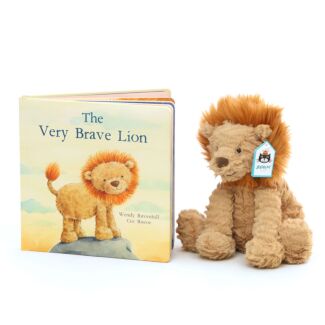 Lion Book And Toy Set