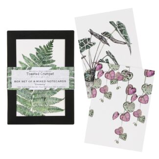 ‘Greenery’ Notecards Mixed Set of 8