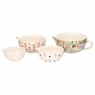 Painted Table Measuring Cups