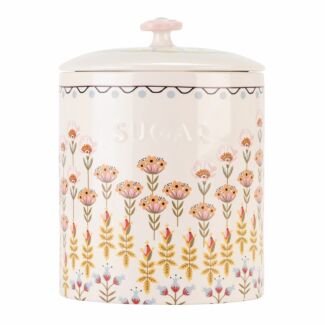 Painted Table Sugar Canister