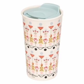 Painted Table 300ml Ceramic Travel Mug