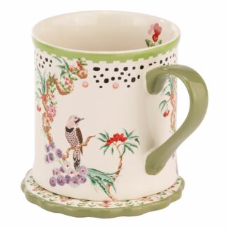 Spring Birds Mug & Coaster Set