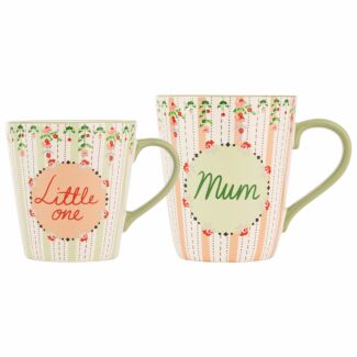 Spring Birds Floral Mum & Little One Set Of 2 Stanley Mugs