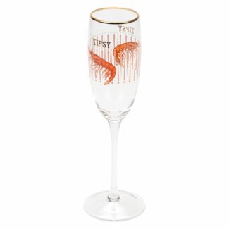 ‘Tipsy’ Shrimp Champagne Flute