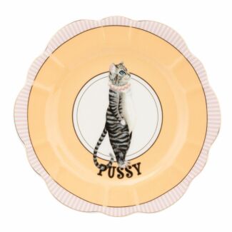 ‘Pussy’ Cat 9 Inch Flower Plate
