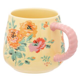 Archive Rose Yellow Twisted Handle Billie Mug