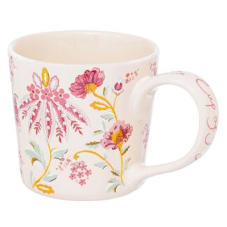Friendship Gardens Cream Dolly Mug