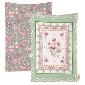 Friendship Gardens Set of 2 Tea Towels