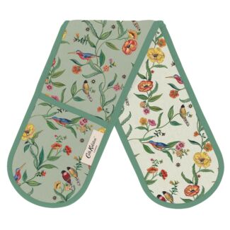 Summer Birds Double Oven Glove