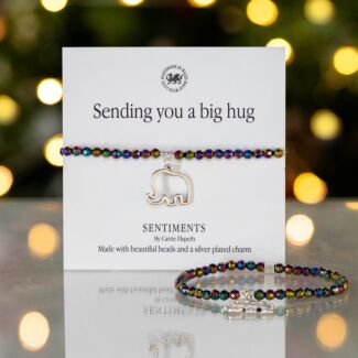 Sending You A Big Hug Sentiment Bracelet
