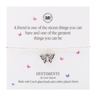 ‘One Of The Nicest Things’ Friend Sentiments Bracelet