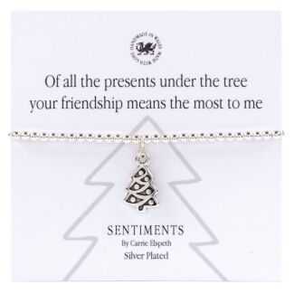 Of All the Presents Under the Tree Sentiment Bracelet