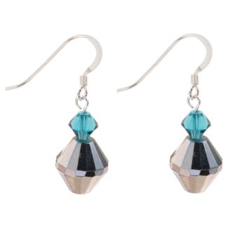 Teal Lantern Earrings
