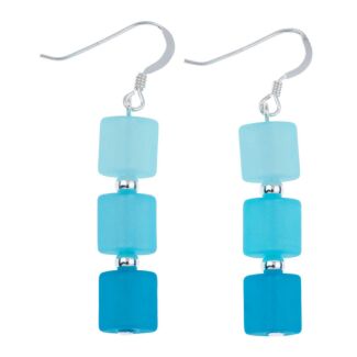 Turquoise Ellipses Earrings