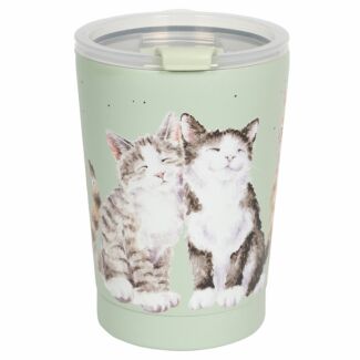 'Feline Friends' Cat Thermal Travel Cup