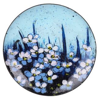 Forget-Me-Not Fields Large Circular Plate