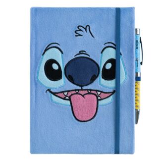 Stitch A5 Plush Hardback Notebook & Projector Pen