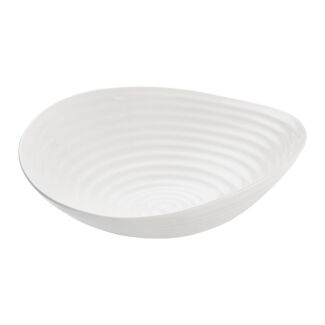 White Medium Salad Bowl