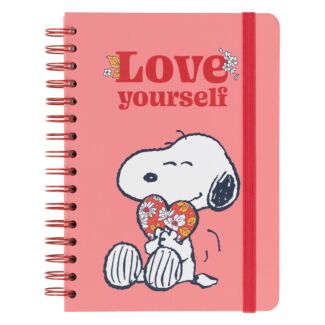 Snoopy ‘Love Yourself’ A5 Hardback Notebook