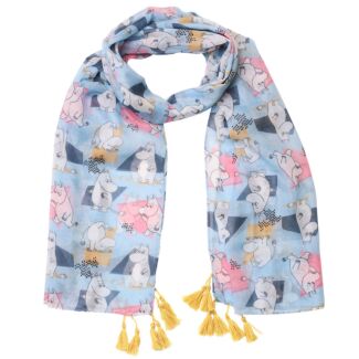Moomin Abstract Scarf