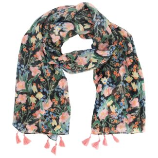 Eden Black Scarf