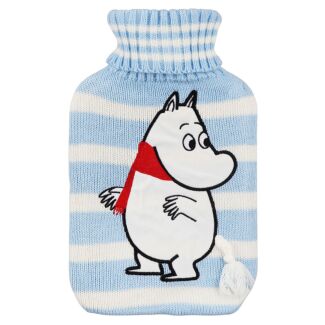 Moomin Blue Stripey Moomintroll Hot Water Bottle