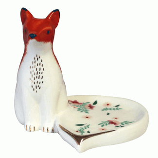 Secret Garden Fox Dish With Gift Box