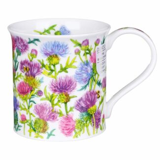 Highland Thistles Bute Shape Mug