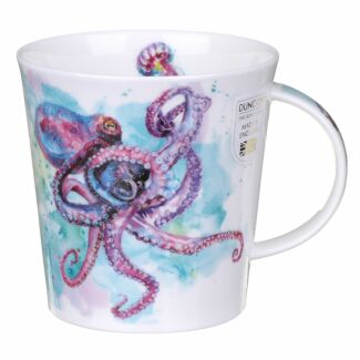 Marine Life Tentacles Cairngorm Shape Mug