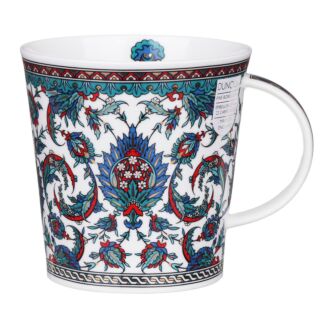 Amara Teal Cairngorm Shape Mug
