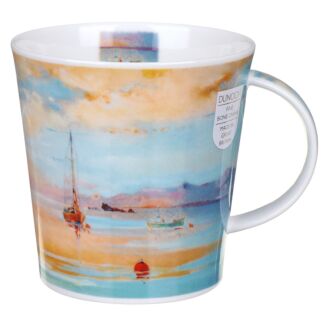 Seascape Peach Cairngorm Shape Mug