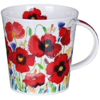 Campagne Poppy Cairngorm Shape Mug  