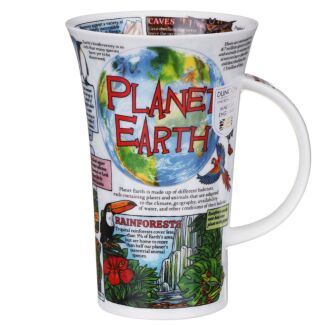Planet Earth Glencoe Shape Mug