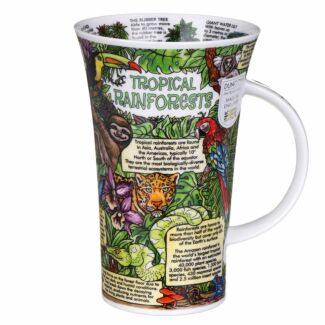 Tropical Rainforests Glencoe Shape Mug