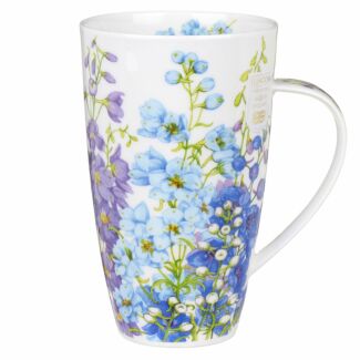 Delphiniums Henley Shape Mug