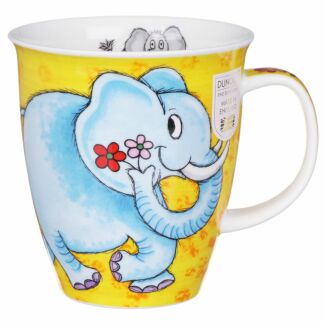 Elephants Nevis Shape Mug