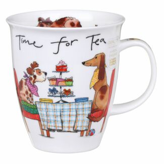 Time For Tea Dog Nevis Shape Mug