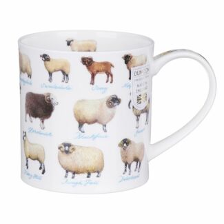 On The Farm Sheep Orkney Shape Mug