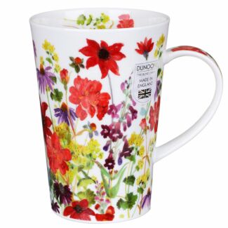 Cottage Border Red Shetland Shape Mug
