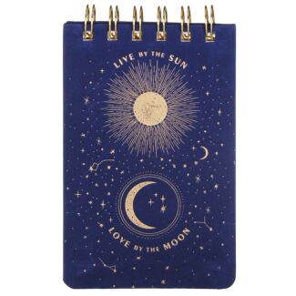 ‘Live By The Sun’ Small Spiral Notepad