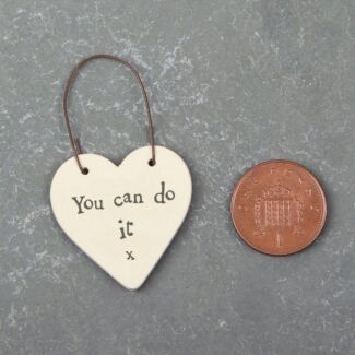 ‘You Can Do It’ 3cm Little Heart Sign