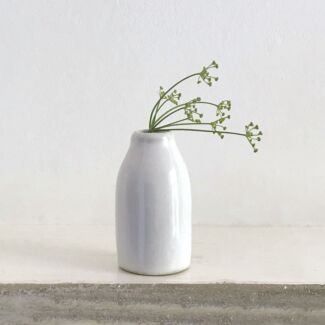 Little Pottery Milk Bottle