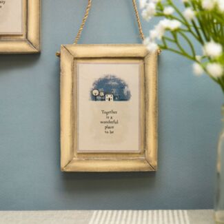 'Together Is A Wonderful Place To Be' Grey Frame