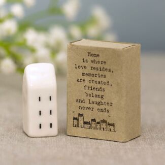 ‘Home is Where Love Resides’ Matchbox House