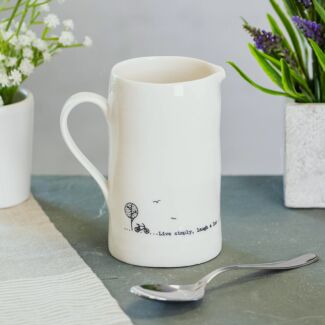 'Live Simply, Laugh a Lot' Large Jug