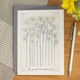 ‘How Amazing You Are’ Tall Flower Card