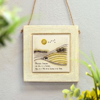 ‘Someone In Heaven’ Square Wooden Sign